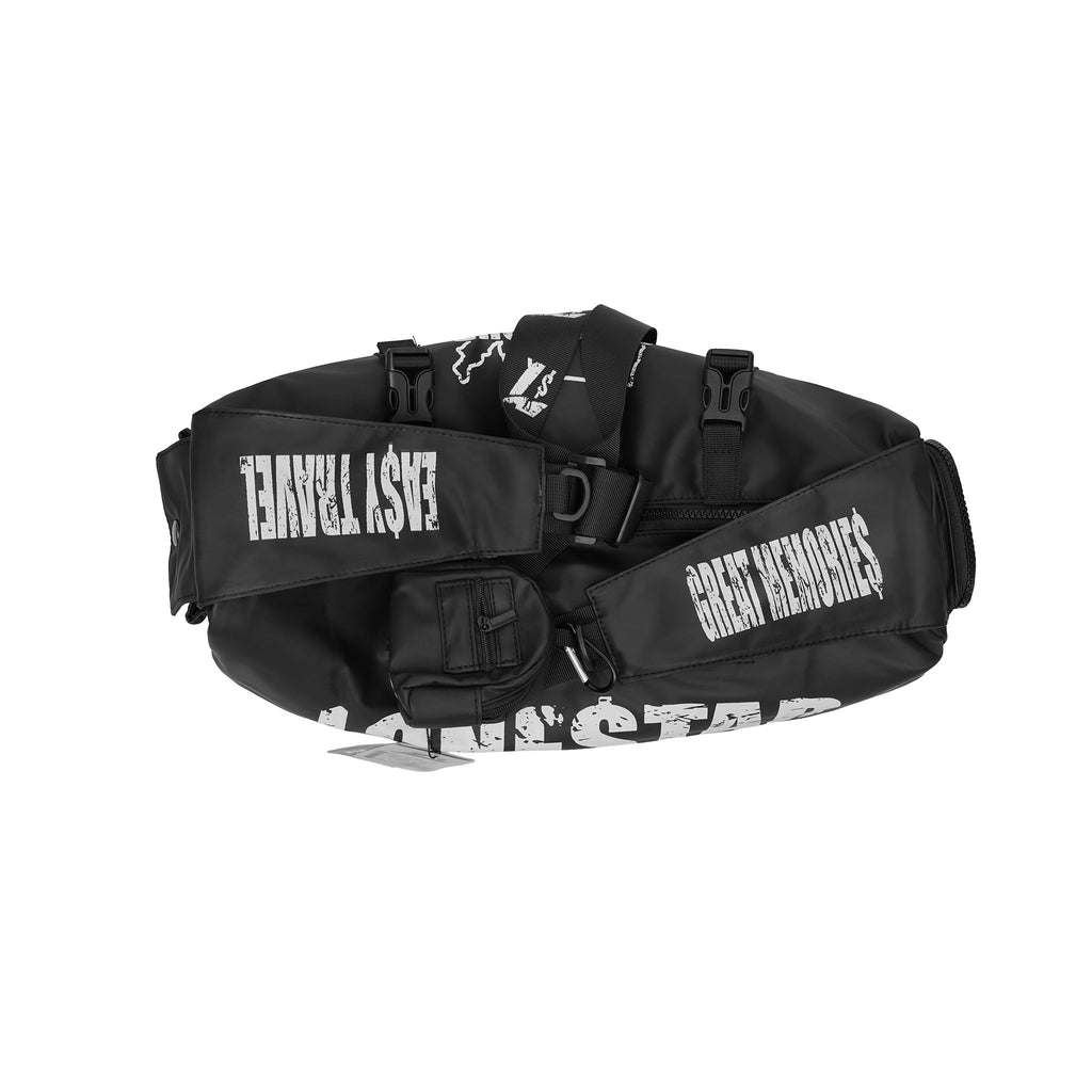 Lone$tar “State Tour” Premium Black Travel Duffle Bag