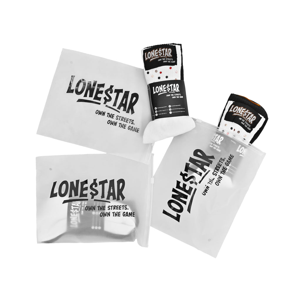 Lone$tar “Own The Game” Premium Crew Socks