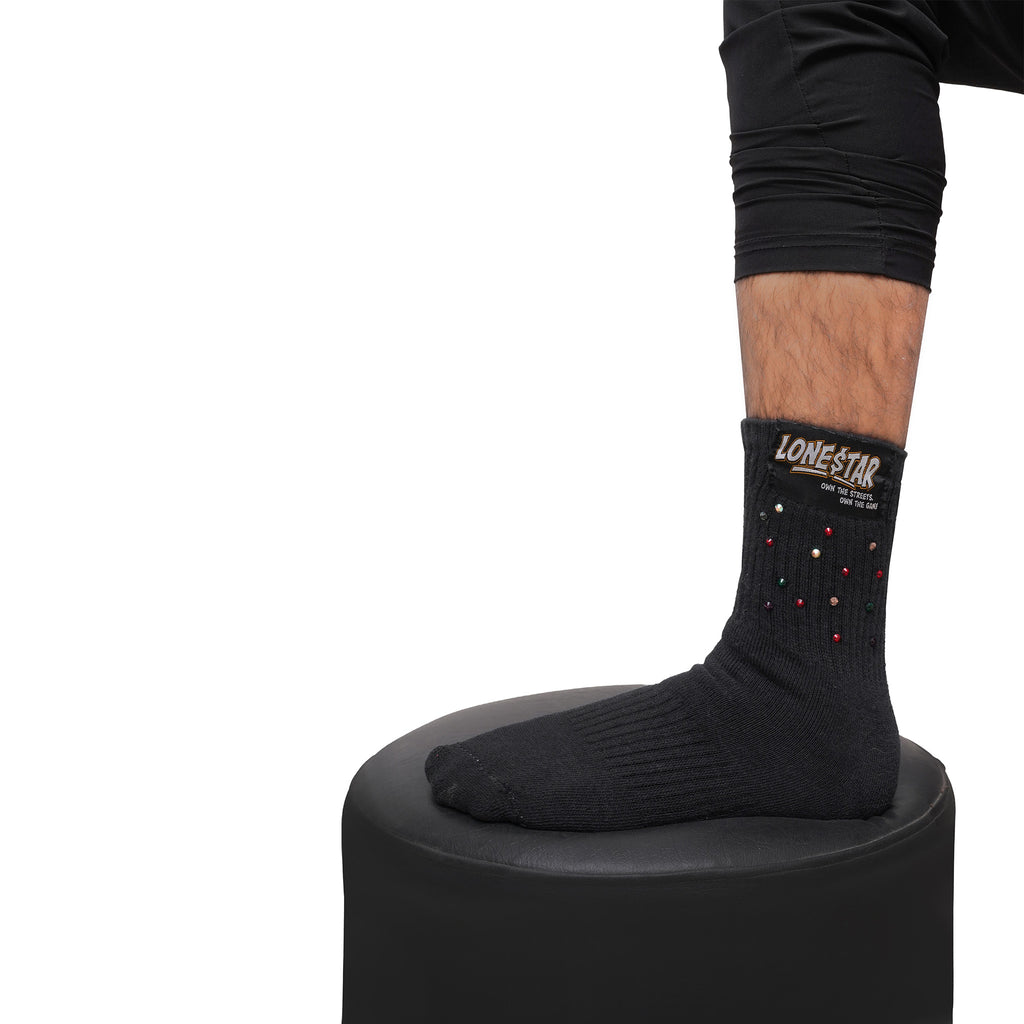 Lone$tar “Own The Game” Premium Crew Socks